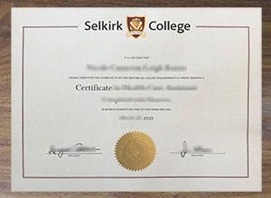 Selkirk College diploma
