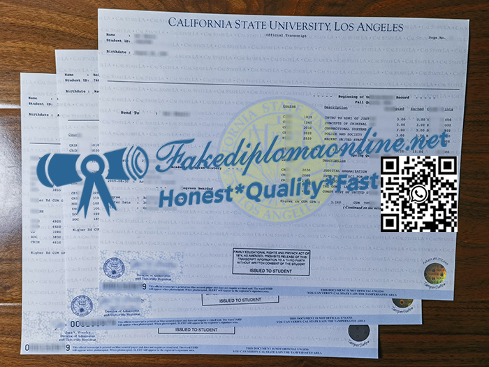 Cal-State-LA-transcript