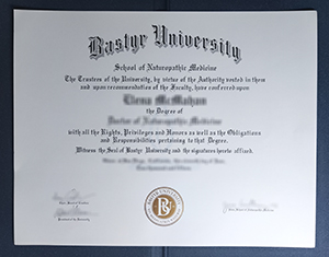 Bastyr University degree