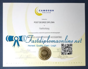 Camosun College diploma
