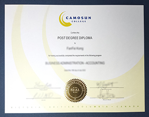 Camosun College diploma