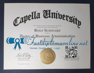Capella University diploma