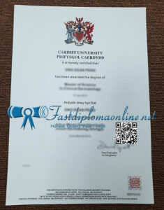 Cardiff University diploma