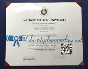 Carnegie Mellon University diploma