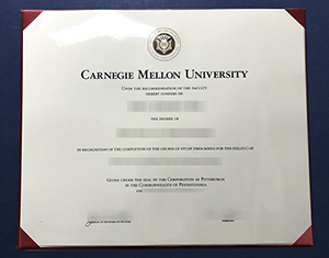 Carnegie Mellon University diploma