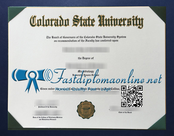 Colorado State University degree