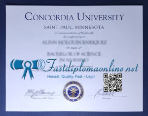 Concordia University diploma