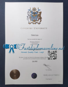 Coventry University diploma
