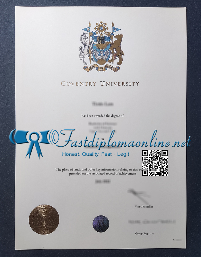 Coventry University diploma