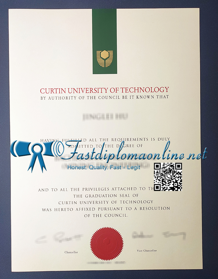Curtin University degree