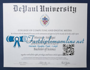 DePaul University diploma
