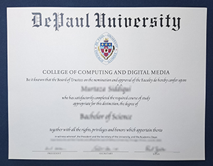 DePaul University diploma