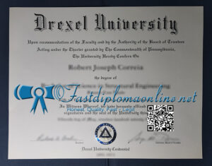 Drexel University diploma