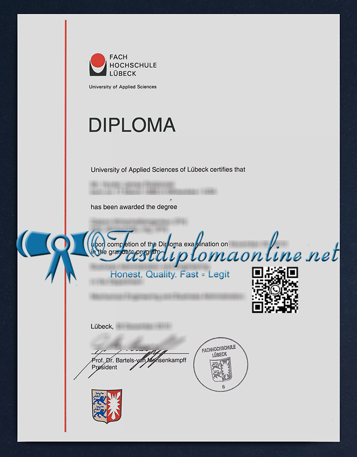 Fachhochschule Lübeck diploma