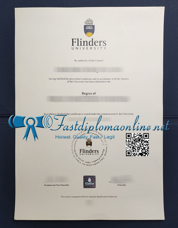 Flinders University diploma