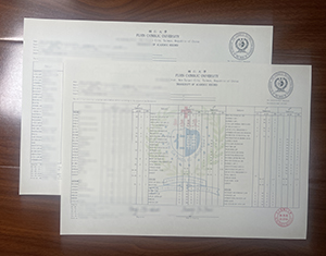 Fujen Catholic University Transcript