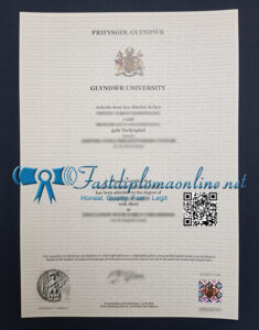 Glyndŵr University diploma