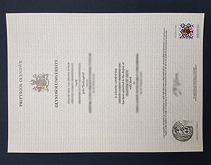 Glyndŵr University diploma