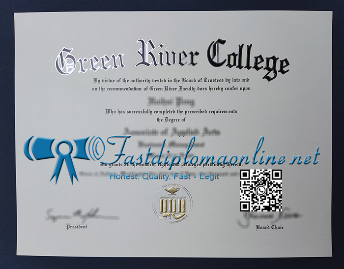 Green River College diploma