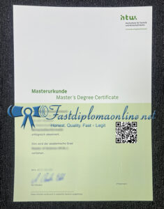 Hochschule für Technik und Wirtschaft Berlin degree