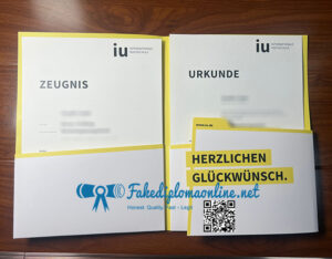 Internationale Hochschule certificate