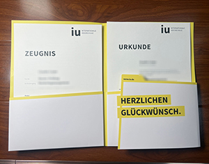 Internationale Hochschule certificate