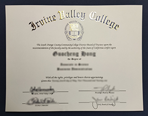 Irvine Valley College degree