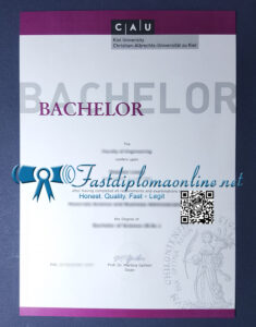 Kiel University diploma