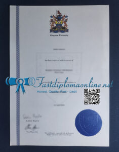 Kingston University diploma