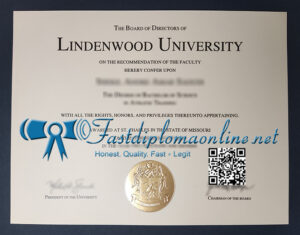 Lindenwood University diploma