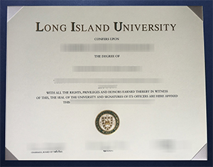 Long Island University diploma