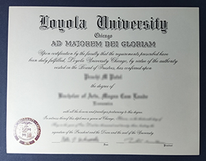 Loyola University Chicago Diploma Copy Fast and Secure Options