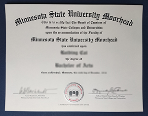 How to obtain a Minnesota State University Moorhead diploma
