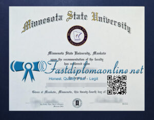Minnesota State University diploma