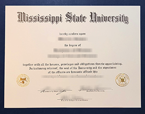 Mississippi State University Diploma with Fast Online Processing