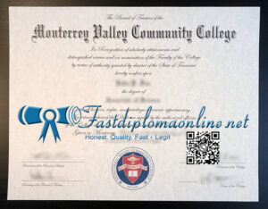 Monterrey Valley community college diploma