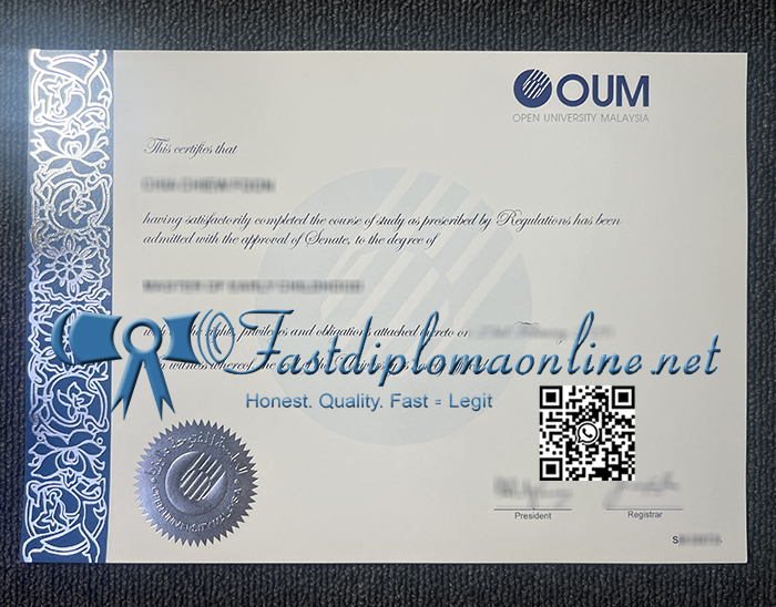 Open University Malaysia diploma