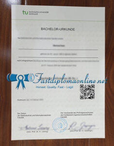 Technical University of Dortmund degree