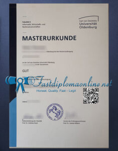 Universität Oldenburg degree