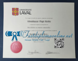 Université Laval diploma