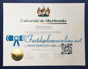 Université de Sherbrooke diploma