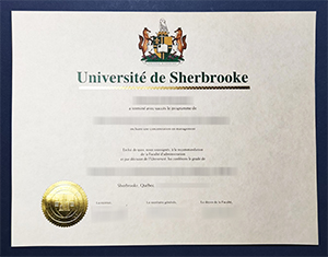 Université de Sherbrooke diploma