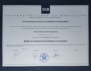 Université libre de Bruxelles degree