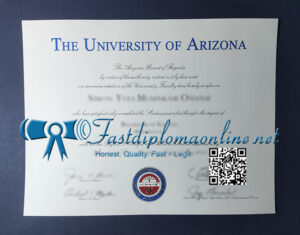 University of Arizona diploma