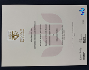 University of Bedfordshire diploma