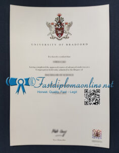 University of Bradford diploma