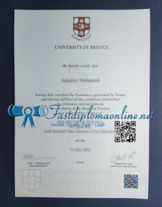 University of Bristol diploma