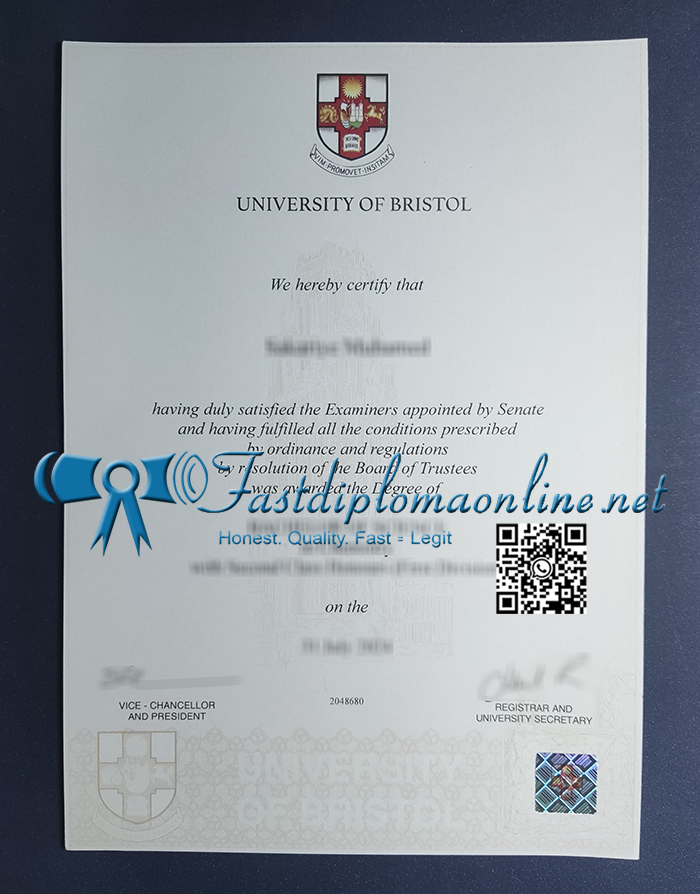University of Bristol diploma