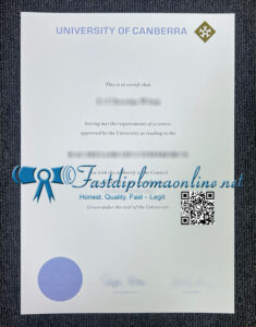 University of Canberra diploma