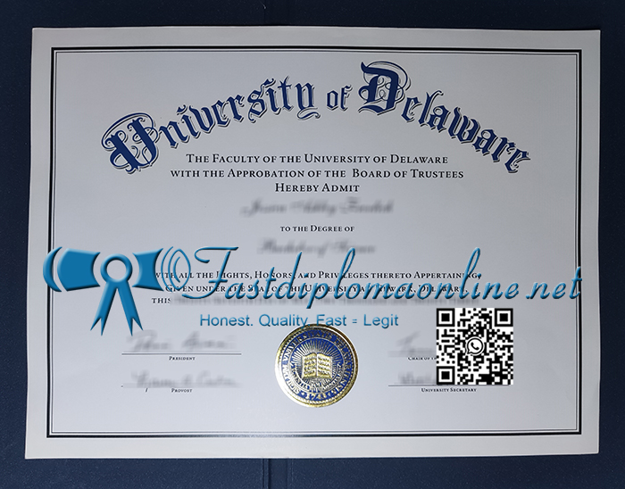 University of Delaware degree